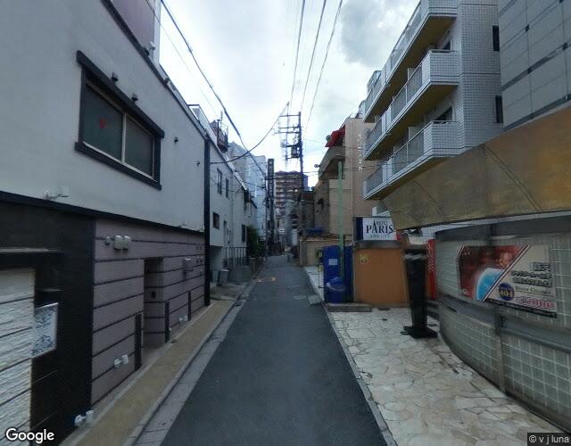 ヴィラジュリア道玄坂 左側からの外観