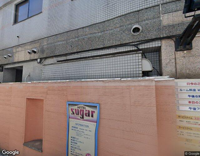 HOTEL sugar 左側からの外観