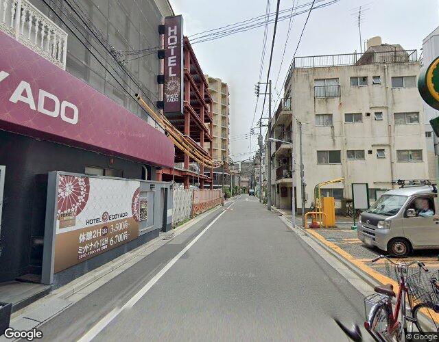 ホテル EDOYADO 裏側からの外観