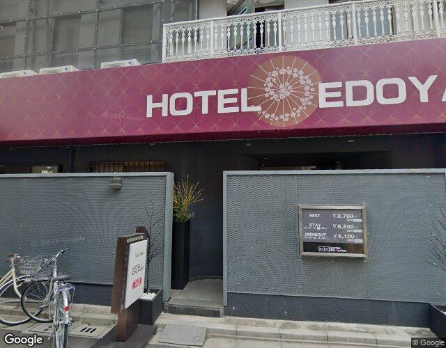ホテル EDOYADO 右側からの外観
