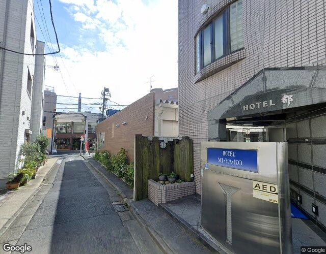 ホテル MI・YA・KO 裏側からの外観