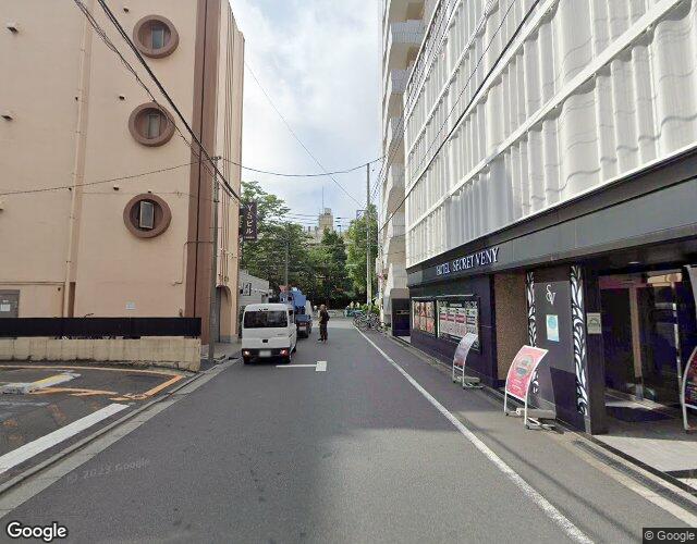 HOTEL Secret Veny 裏側からの外観
