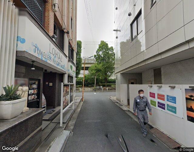 ホテル COLORE 裏側からの外観