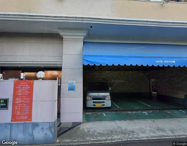 ガラスの城 裏側からの外観