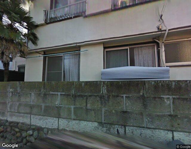 ホテル　ミレイ　大井町 裏側からの外観