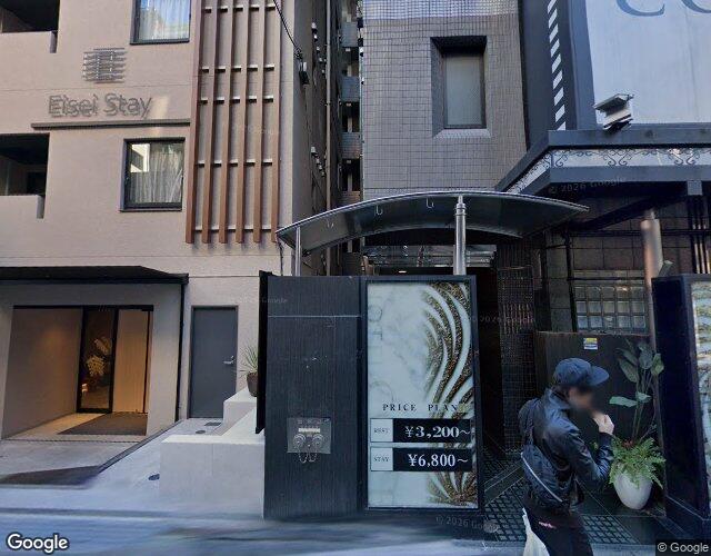 HOTEL CORE 池袋 裏側からの外観