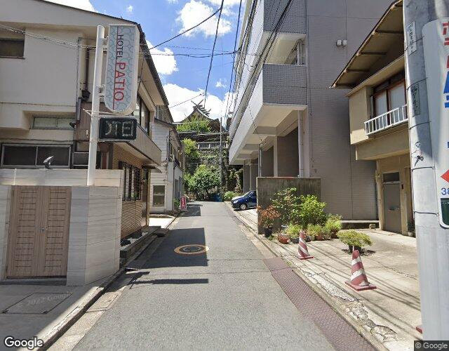 ホテル PATIO 左側からの外観