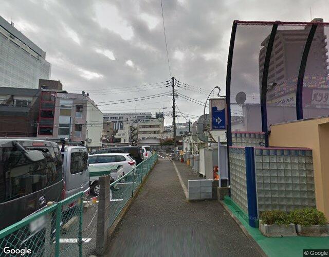 ホテル アーカス 裏側からの外観