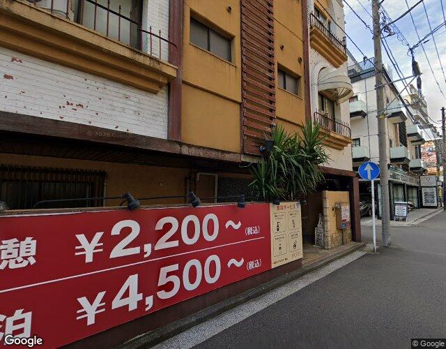 ホテル I/S 裏側からの外観