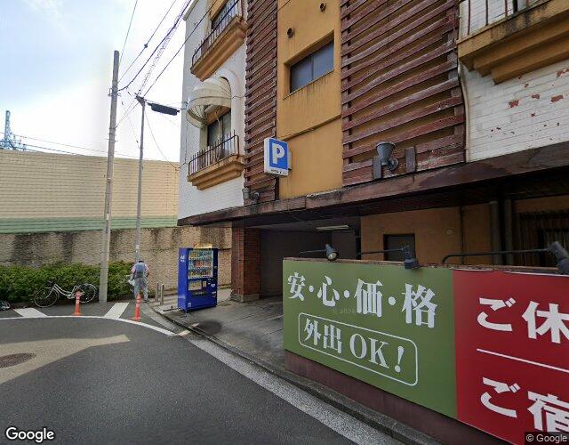 ホテル I/S 右側からの外観