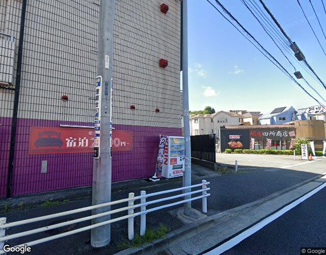 愛愛賓館 裏側からの外観