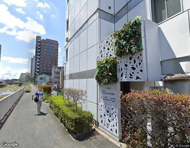 Riverside KOJO 裏側からの外観