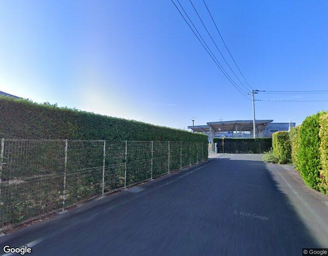 ブルージュ 裏側からの外観