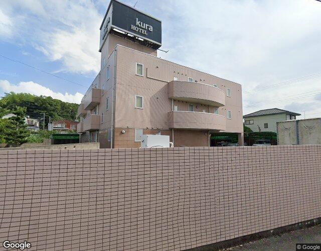 ホテル KURA 裏側からの外観