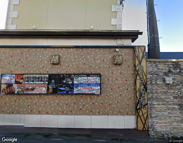 HOTEL GRASIA2 PRIVATE RESORT北原台 裏側からの外観