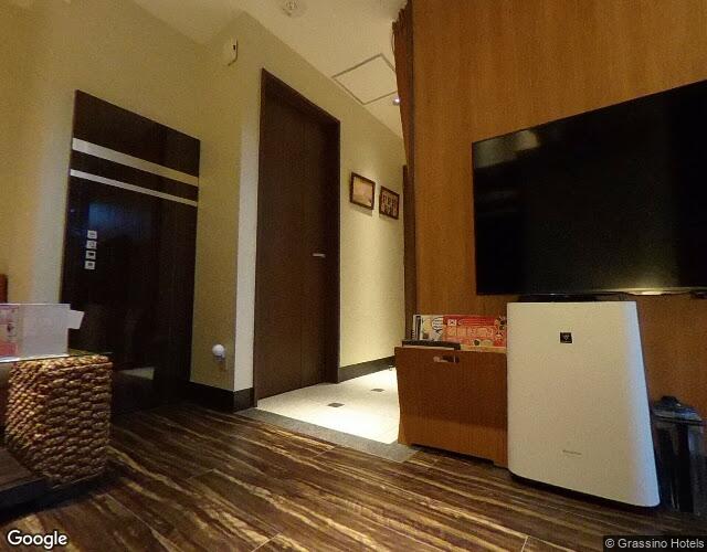 HOTEL AURA ASIAN RESORT 川越店 裏側からの外観