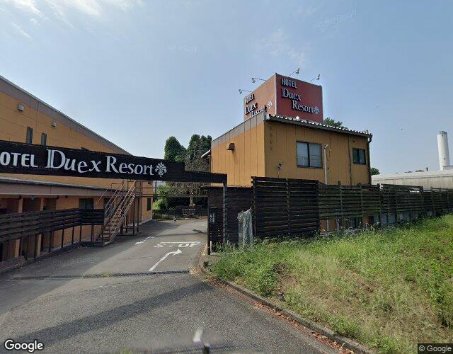 Duex Resort 裏側からの外観