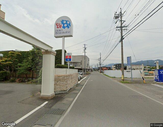 HOTEL SHIRAKABA 左側からの外観