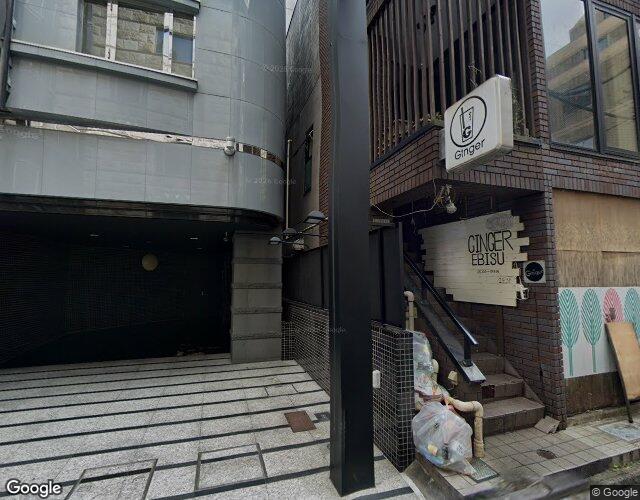 HOTEL LUXE EBISU 裏側からの外観