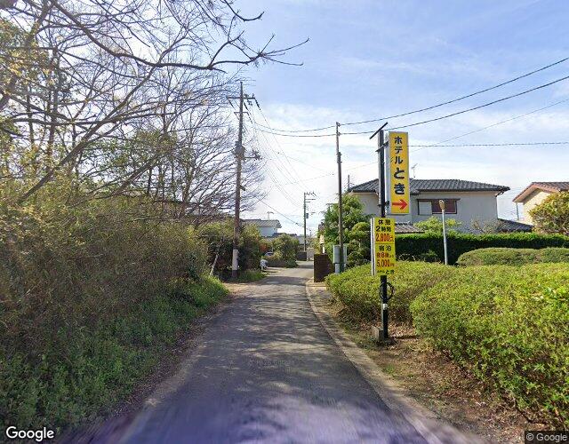 ホテル トキ 裏側からの外観