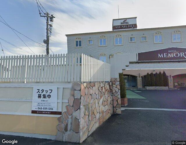 メモリー行田店 裏側からの外観