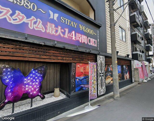 ホテルH-SEVEN西川口 左側からの外観