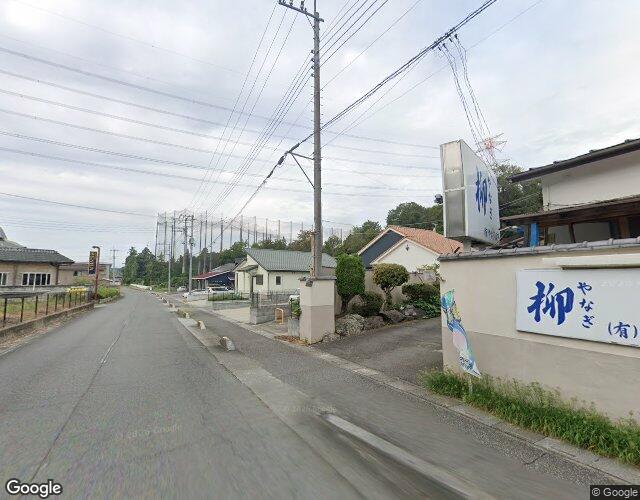 やなぎ 左側からの外観
