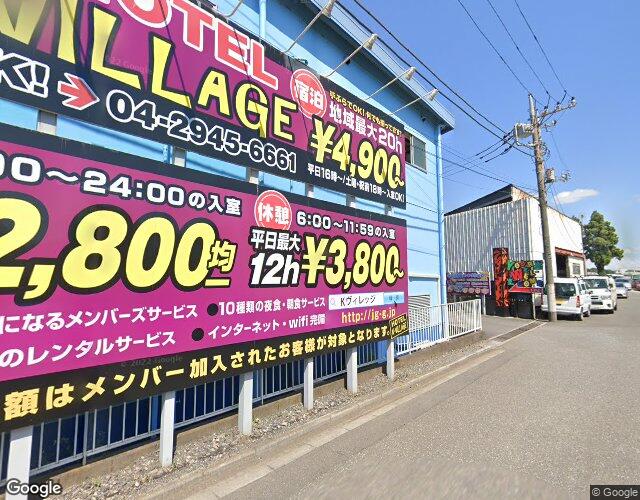 ホテル K Village 右側からの外観