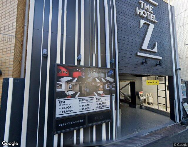 THE HOTEL Z 裏側からの外観