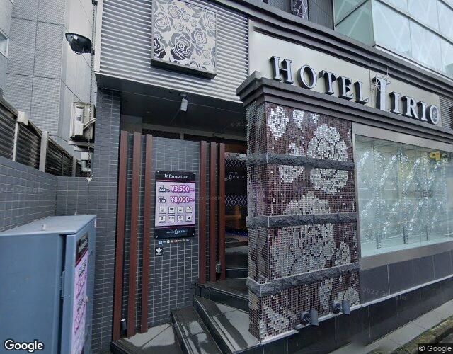 HOTEL LUARA 裏側からの外観