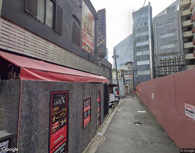 ホテル オニキス 渋谷 右側からの外観