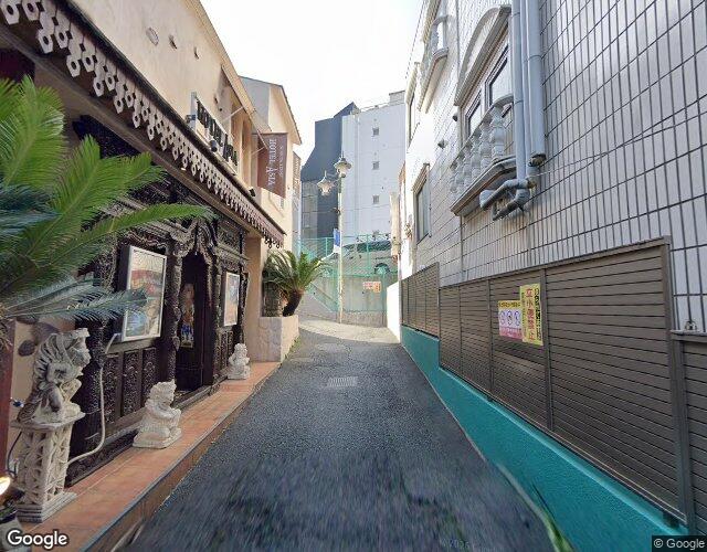ホテル エイジア 渋谷 裏側からの外観