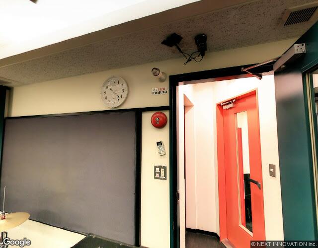 HOTEL AZURI 裏側からの外観