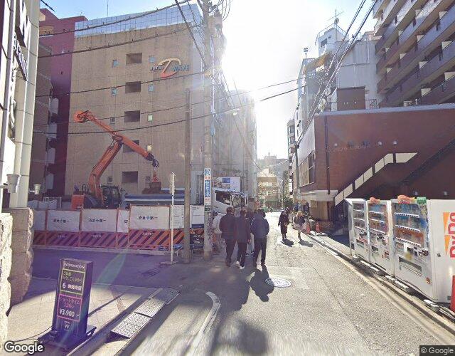 HOTEL W-ARAMIS 裏側からの外観