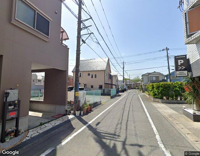 ホテル プルメリア青梅 裏側からの外観