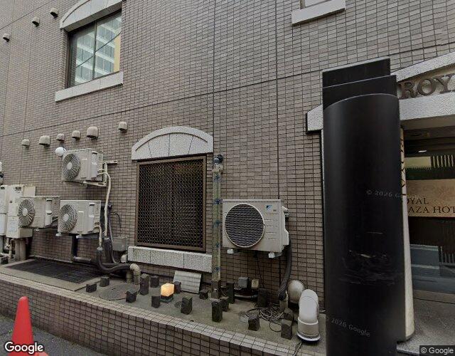 新日本ホテル北千住店 裏側からの外観
