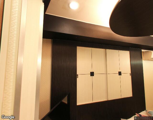 HOTEL KARUTA UGUISUDANI 裏側からの外観
