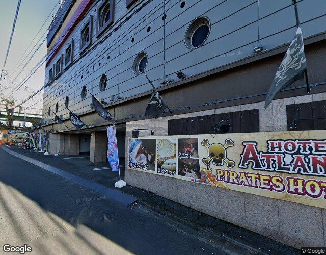HOTEL ATLANTIS 町田店（ホテル アトランティス）【Best Delight Group】 右側からの外観