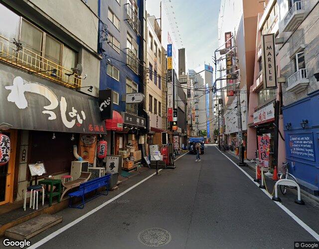 ホテル マーブル 裏側からの外観