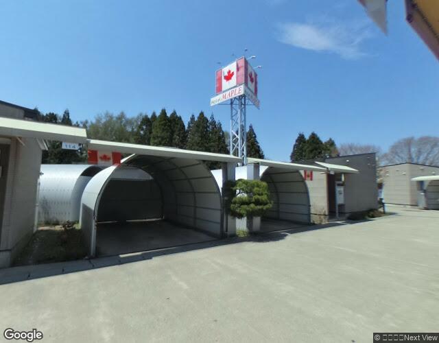 HOTEL MAPLE 左側からの外観