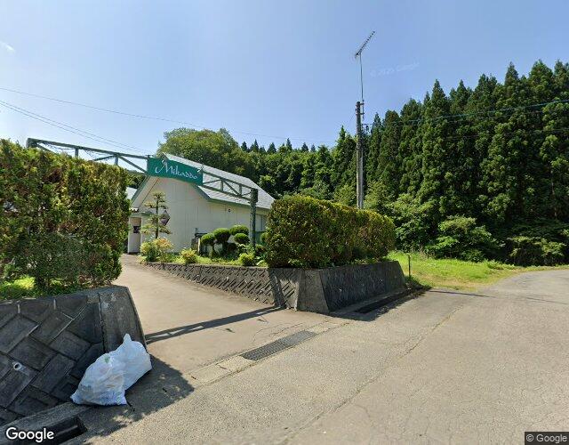 ホテル Mikado 裏側からの外観