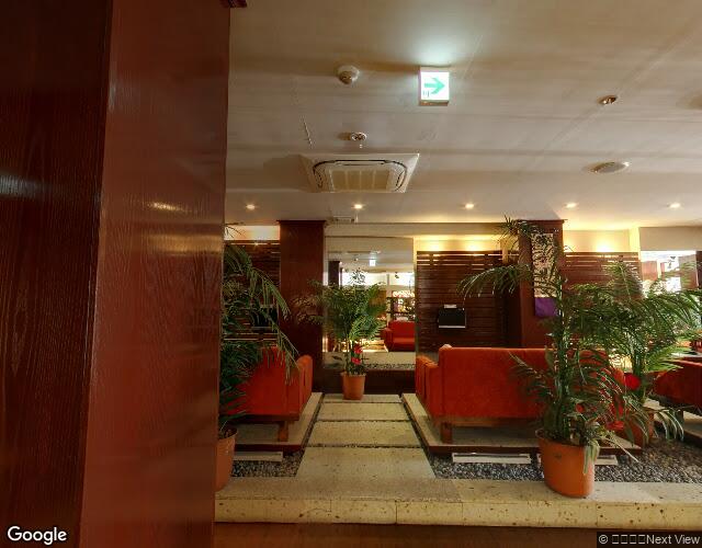 ホテル Bali Modern 裏側からの外観