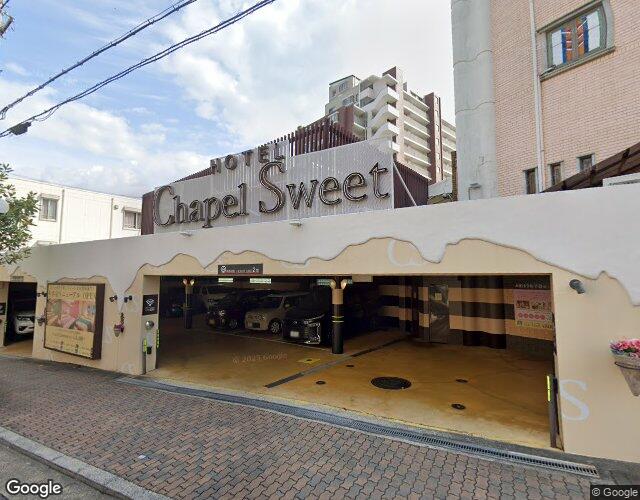 ホテル チャペルスイート 神戸 裏側からの外観