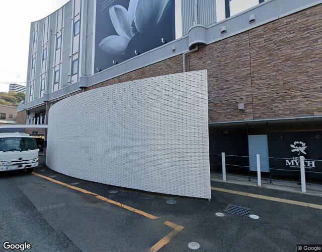HOTEL MYTH Ｕ（ホテル マイス ユー） 右側からの外観