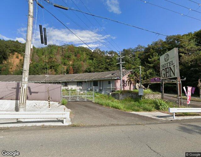 HOTEL GEN福知山店 右側からの外観