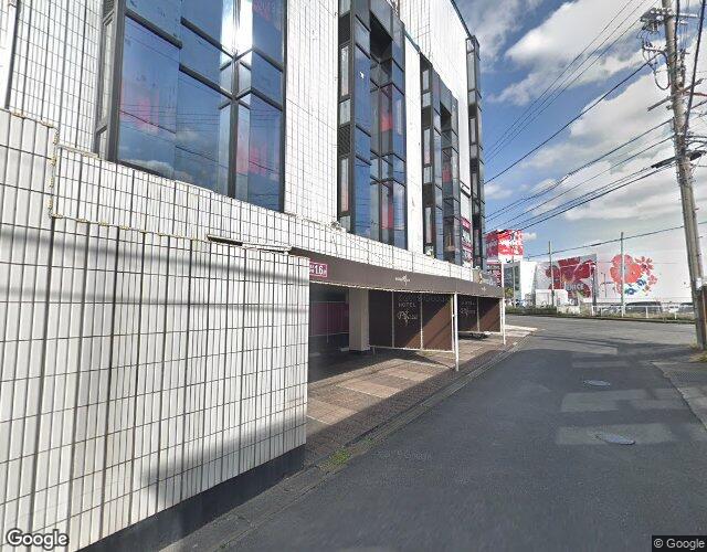 栗東プラザ青色トマト 右側からの外観