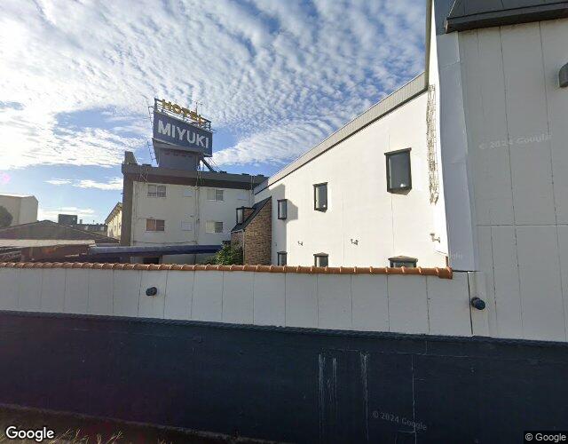 HOTEL MIYUKI 裏側からの外観
