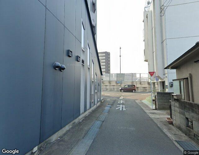 agehA cinq boutique hotel　男塾ホテルグループ 裏側からの外観
