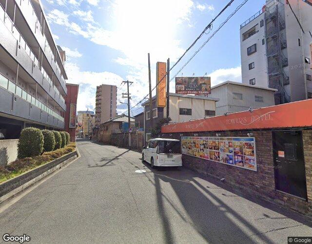 タワーズホテル 裏側からの外観