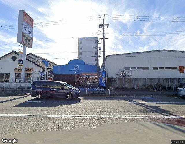 GO・OD HOTEL OSAKA 裏側からの外観